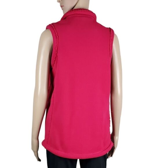 Under Armour Red Fleece Vest - Picture 2 of 4